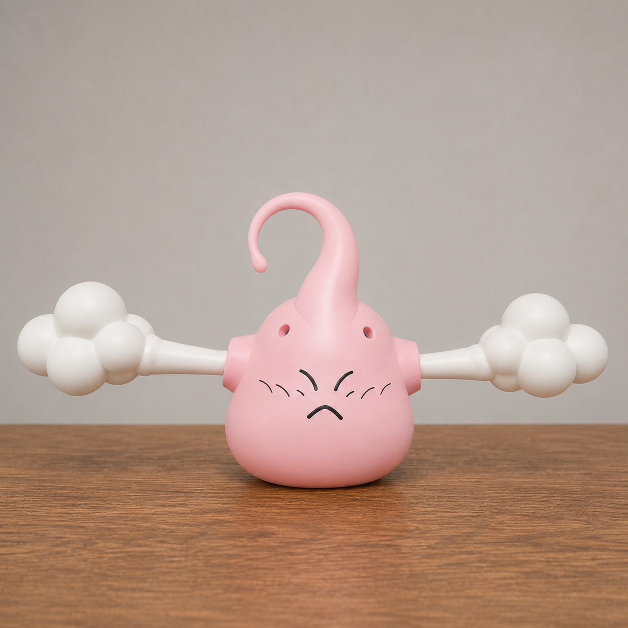 Percha decorativa Nostalium inspirada en Majin Boo, ideal para coleccionistas de anime y cultura pop.